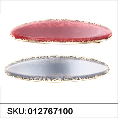 Oval Barrette ( Set of 2) Oval Barrette ( Set of 2)