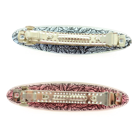 Oval Barrette ( Set of 2) Oval Barrette ( Set of 2)