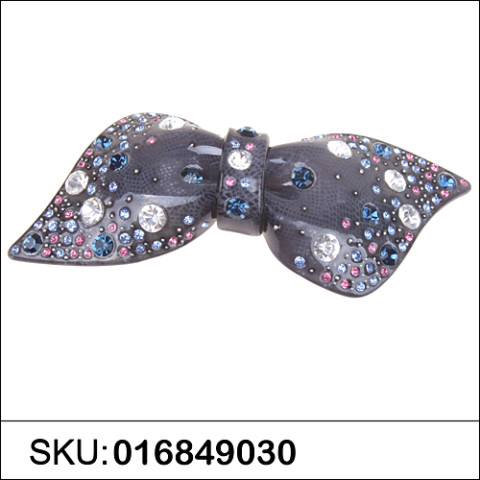Crystal Acetate Bow Barrette Crystal Acetate Bow Barrette