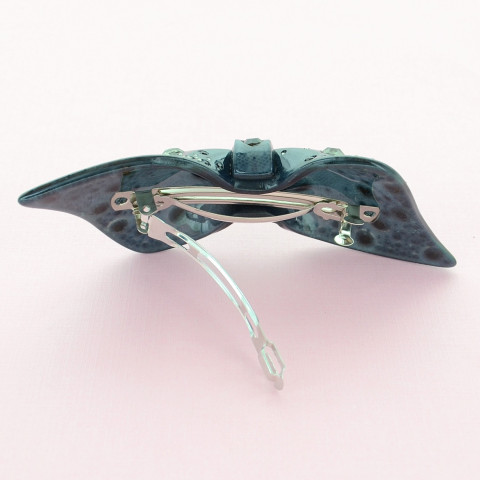 Crystal Acetate Bow Barrette Crystal Acetate Bow Barrette