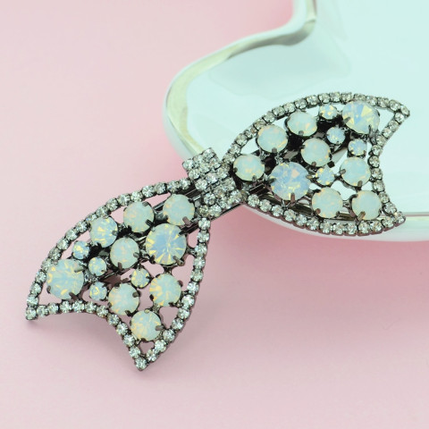 Crystal Bow Barrette Crystal Bow Barrette