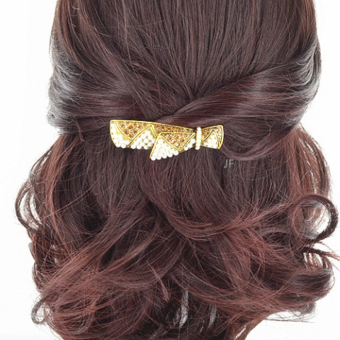 HairClips Brown HairClips Brown