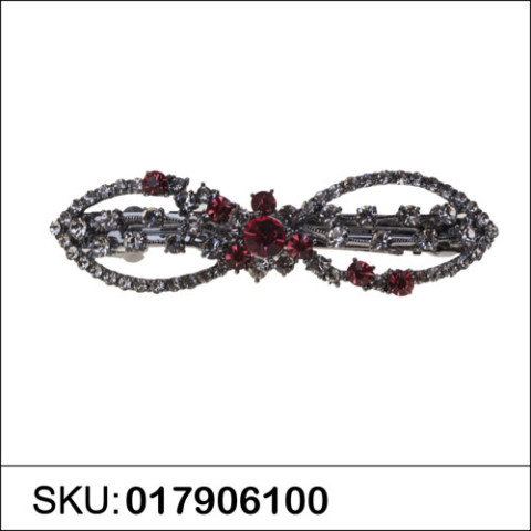 Crystal Bow Barrette (Cilp Paris) Crystal Bow Barrette (Cilp Paris)
