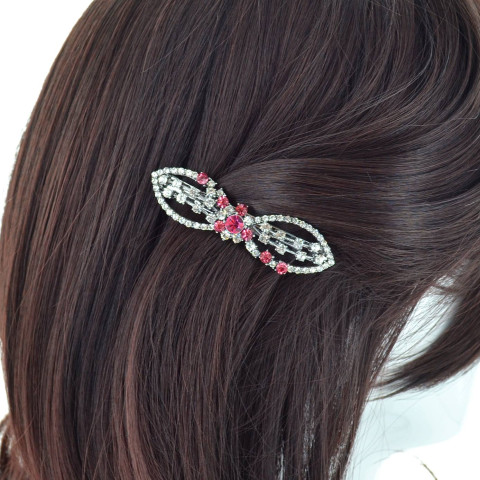 Crystal Bow Barrette (Cilp Paris) Crystal Bow Barrette (Cilp Paris)