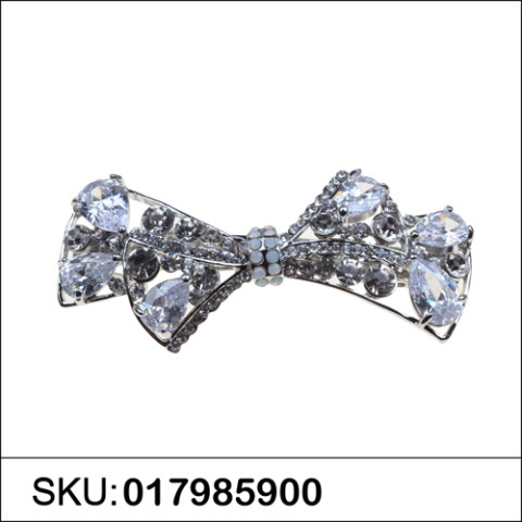 Cubiczirconia Bow Barrette (Clip Paris) Cubiczirconia Bow Barrette (Clip Paris)