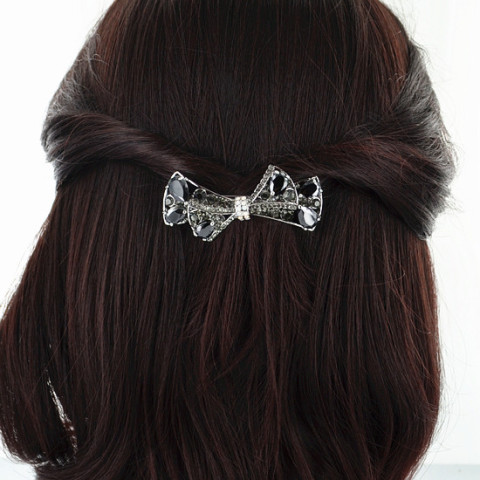 Cubiczirconia Bow Barrette (Clip Paris) Cubiczirconia Bow Barrette (Clip Paris)