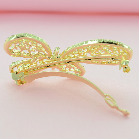 Austria Crystal Butterfly Barrette (Clip France) Austria Crystal Butterfly Barrette (Clip France)