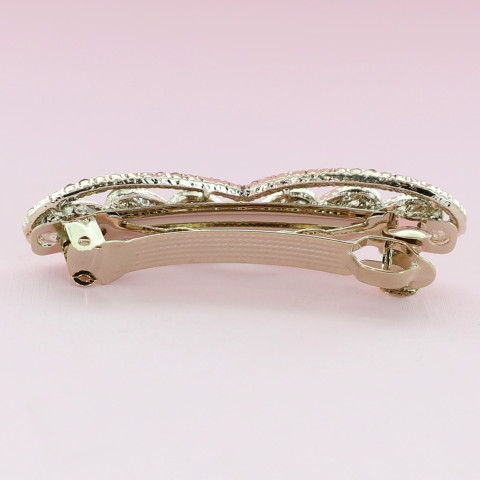 Crystal Rhinestone Heart Barrette/Hair Clip Crystal Rhinestone Heart Barrette/Hair Clip