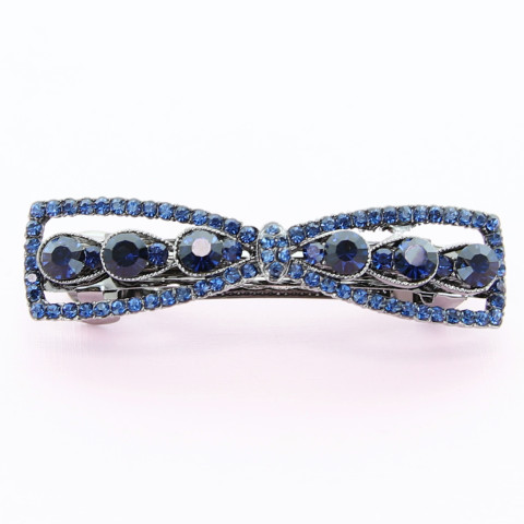 Rhinestone Bow Barrette (Clip France ) Rhinestone Bow Barrette (Clip France )