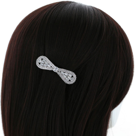 Cubic Zirconia Bow Pinch Cilp Cubic Zirconia Bow Pinch Cilp