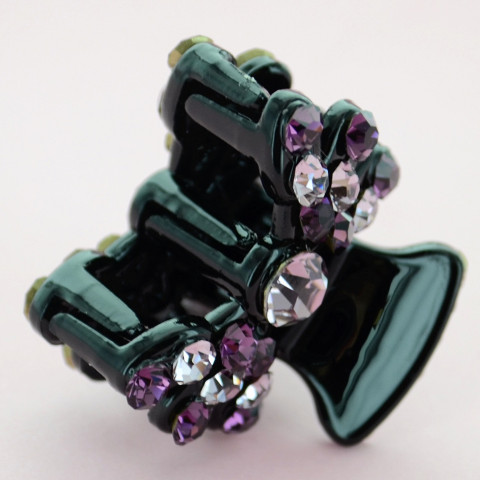 Sparkling Crystal Bow Mini Jaw