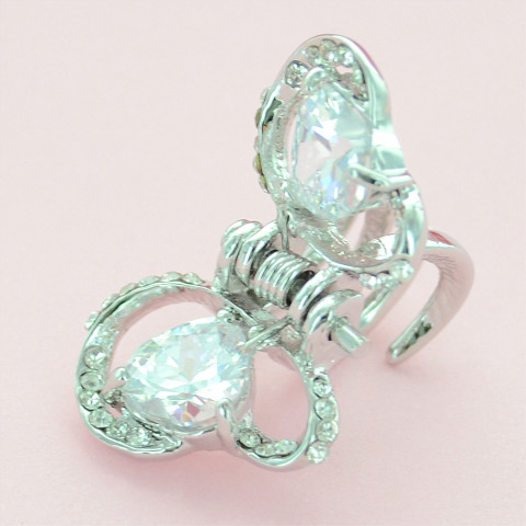 Mini Crystal Butterfly Hair Jaw Mini Crystal Butterfly Hair Jaw