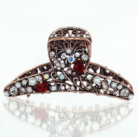Vintage Inspired Cubiczirconia Hair Jaw. Vintage Inspired Cubiczirconia Hair Jaw.