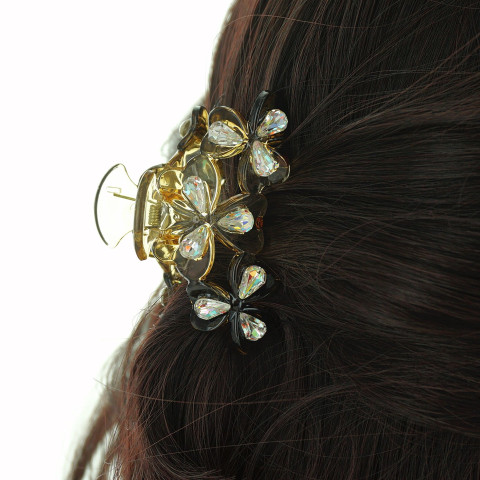 Sparkling Crystal Deco Hair Jaw Sparkling Crystal Deco Hair Jaw