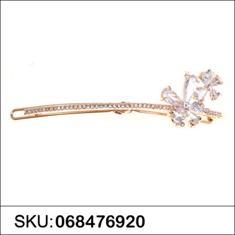 Luxurious Cubiczirconia Flower Barrette Luxurious Cubiczirconia Flower Barrette
