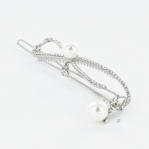 Hairpins White Hairpins White