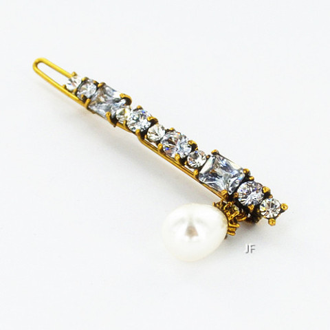 Hairpins White Hairpins White