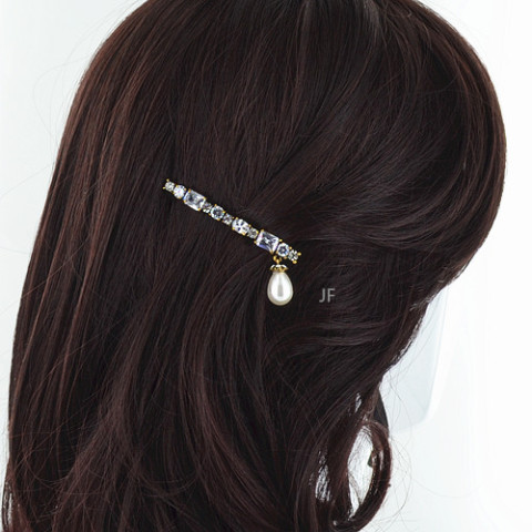 Hairpins White Hairpins White