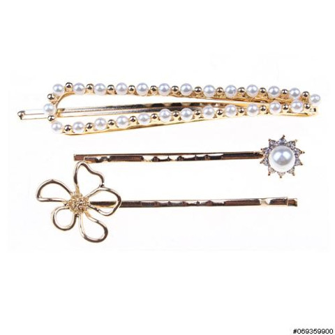 Hairpins White Hairpins White