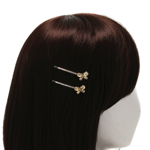 Crystal Butterfly Bobby Pin (2-Pack) Crystal Butterfly Bobby Pin (2-Pack)