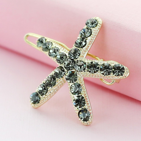 Swarovski Crystal Star Mini Barrette Swarovski Crystal Star Mini Barrette