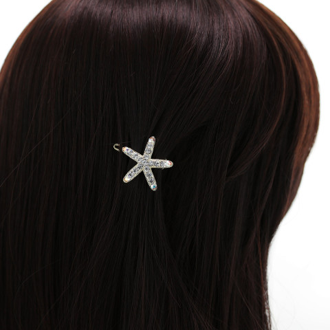 Swarovski Crystal Star Mini Barrette Swarovski Crystal Star Mini Barrette