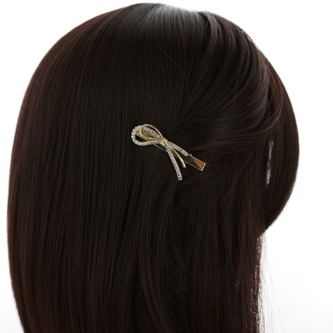 Crystal Rhinestone Bow Pinch Cilp Crystal Rhinestone Bow Pinch Cilp