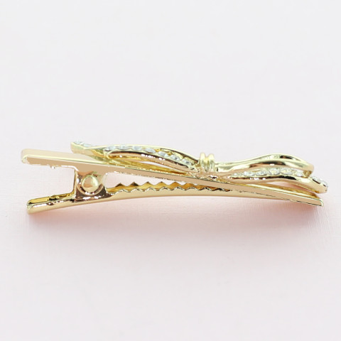 Crystal Rhinestone Bow Pinch Cilp Crystal Rhinestone Bow Pinch Cilp