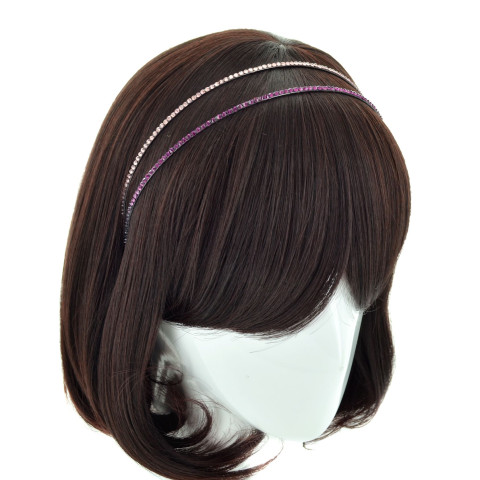 Skinny Crystal Double-strand Headband Skinny Crystal Double-strand Headband
