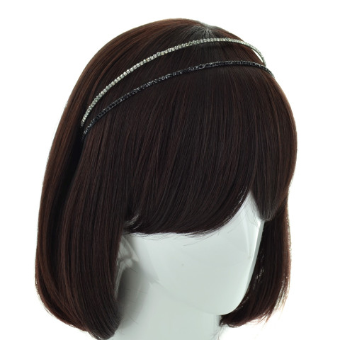 Skinny Crystal Double-strand Headband Skinny Crystal Double-strand Headband