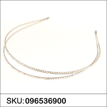 Skinny Crystal Double-strand Headband
