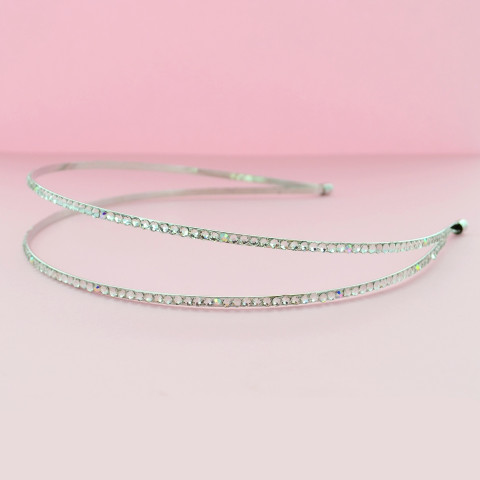 Skinny Crystal Double-strand Headband Skinny Crystal Double-strand Headband