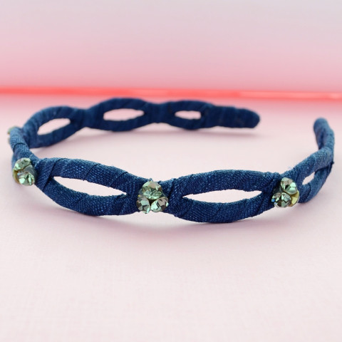 Swarovski Crystal Twisted Headband Swarovski Crystal Twisted Headband