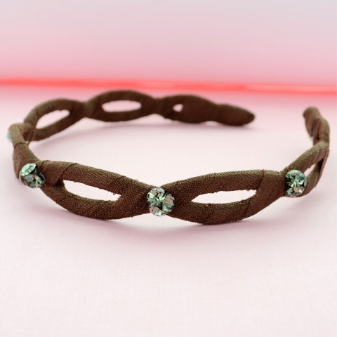 Swarovski Crystal Twisted Headband Swarovski Crystal Twisted Headband