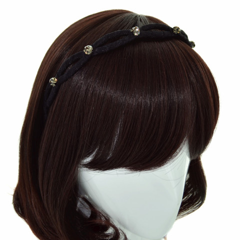 Swarovski Crystal Twisted Headband Swarovski Crystal Twisted Headband