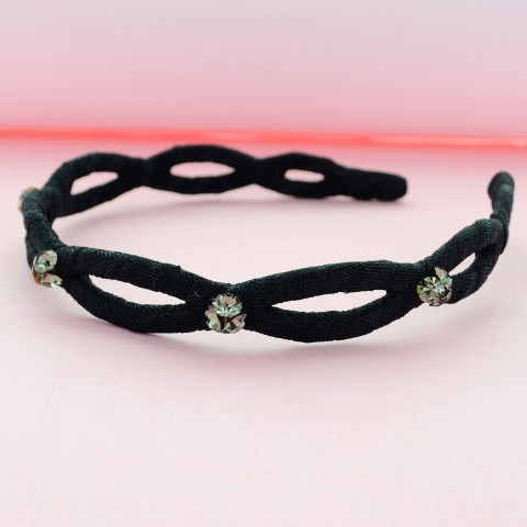 Swarovski Crystal Twisted Headband Swarovski Crystal Twisted Headband
