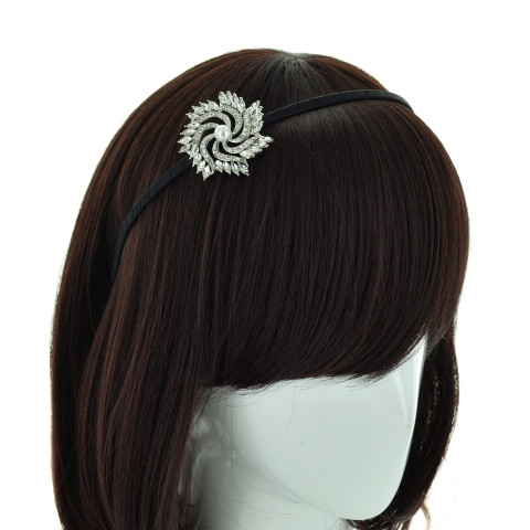 Swirl Crystal Headband