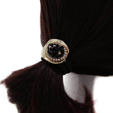 Crystal Embellished Ponytail Holder