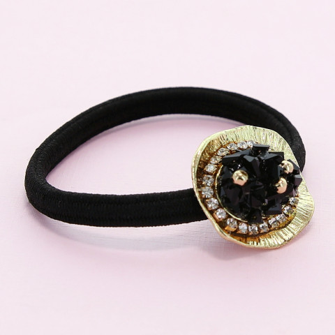 Crystal Embellished Ponytail Holder