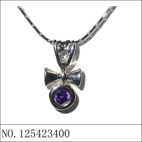 Necklace Purple Necklace Purple