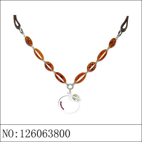 Necklace Brown Necklace Brown