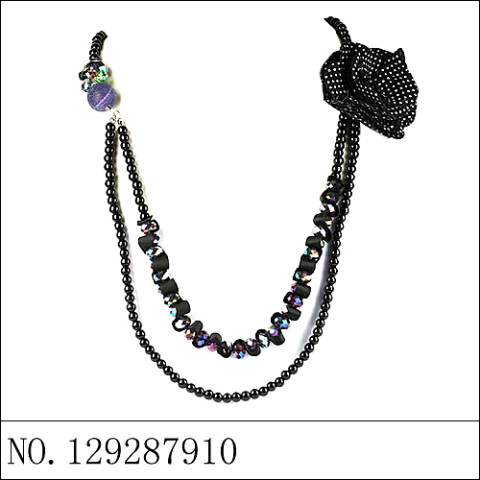Necklace Black Necklace Black