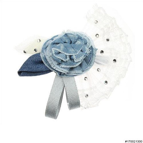 Tee Hairclips Blue Tee Hairclips Blue