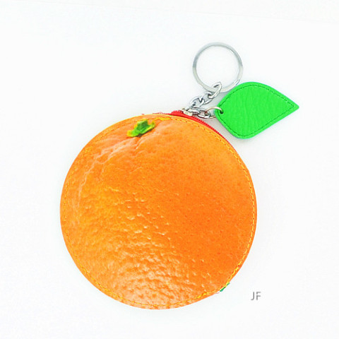 Fruit Collection Orange Change Purse Fruit Collection Orange Change Purse