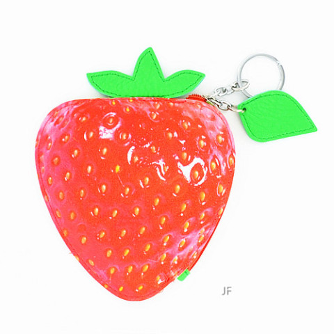 Fruit Collection Strawberry Change Purse Fruit Collection Strawberry Change Purse