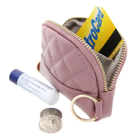 Women's Coin Purse with Key Ring Women's Coin Purse with Key Ring