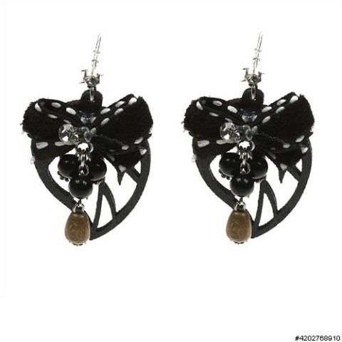 Earrings Black Earrings Black