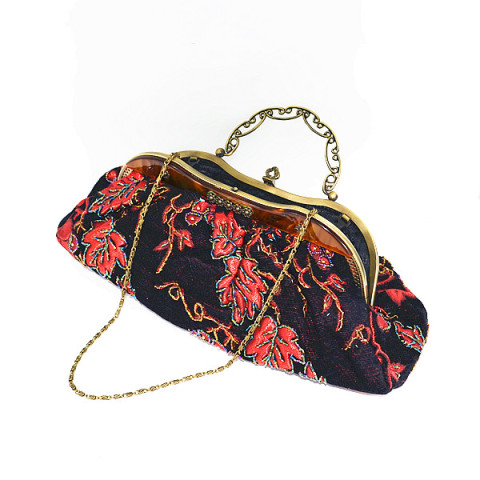 Vintage Inspired Beaded Embroidery Tapestry Bag Vintage Inspired Beaded Embroidery Tapestry Bag