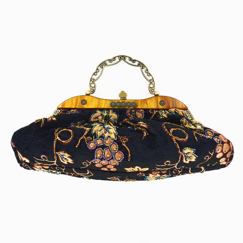 Vintage Inspired Beaded Embroidery Tapestry Bag Vintage Inspired Beaded Embroidery Tapestry Bag