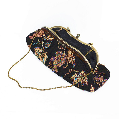 Vintage Inspired Beaded Embroidery Tapestry Bag Vintage Inspired Beaded Embroidery Tapestry Bag